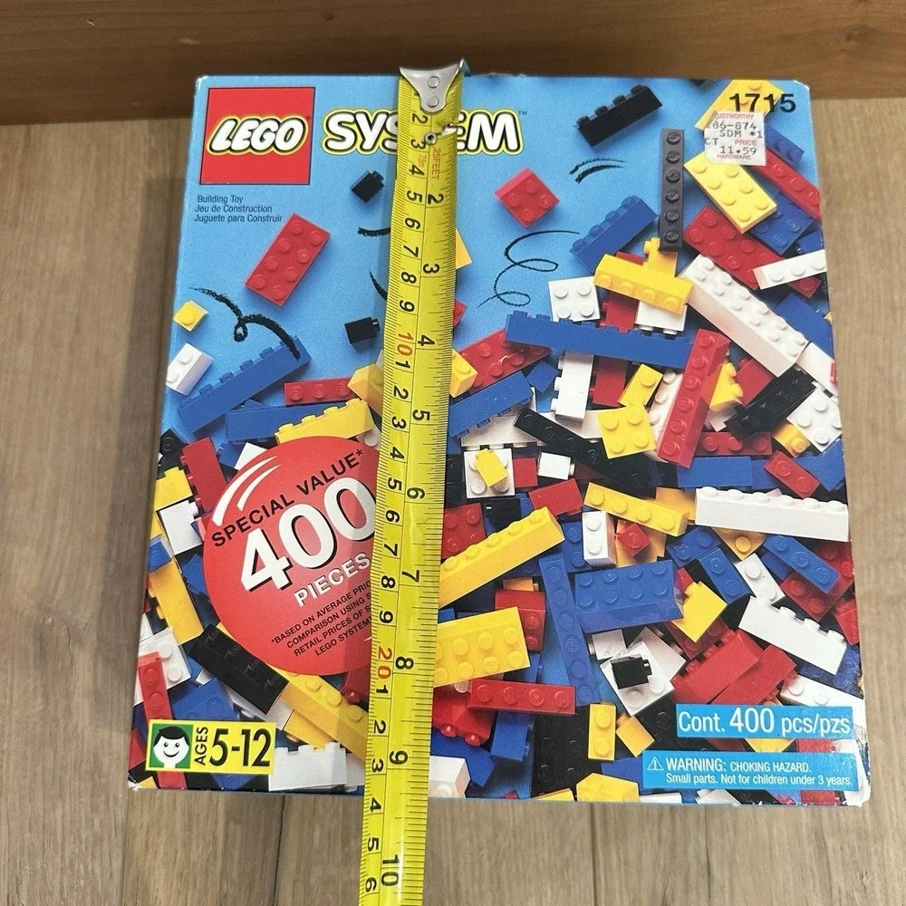 New VTG Lego Universal Building Set 1715 Unopened‎ System 400 Pieces